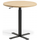 Boost Gas Lift Single Leg Table for Round Tops